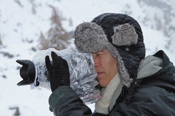 Guido Bissattini, proteggere la fotocamera da freddo e clima avverso